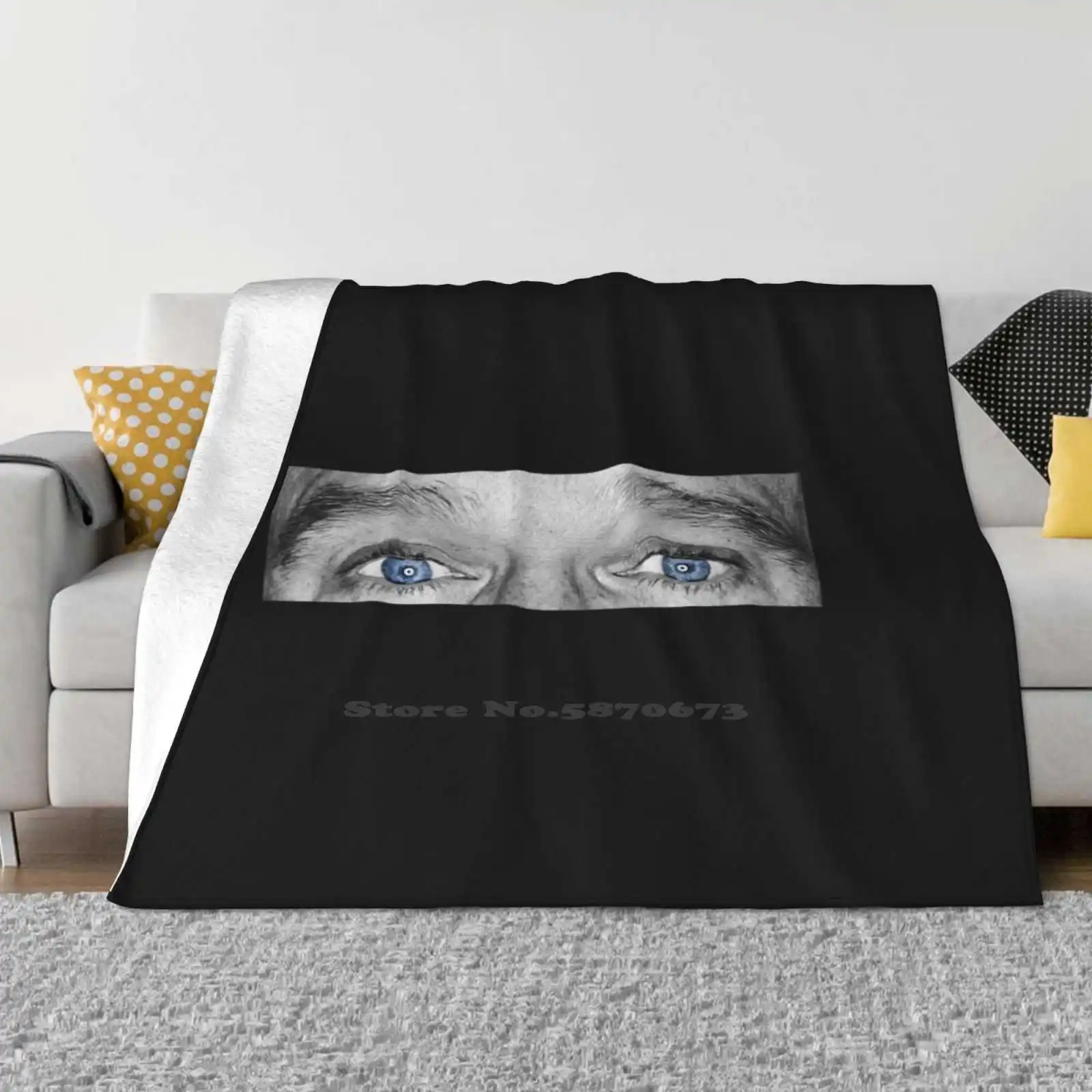 

Модное мягкое теплое одеяло Robin Williams' Eyes с глазами Robinwilliams