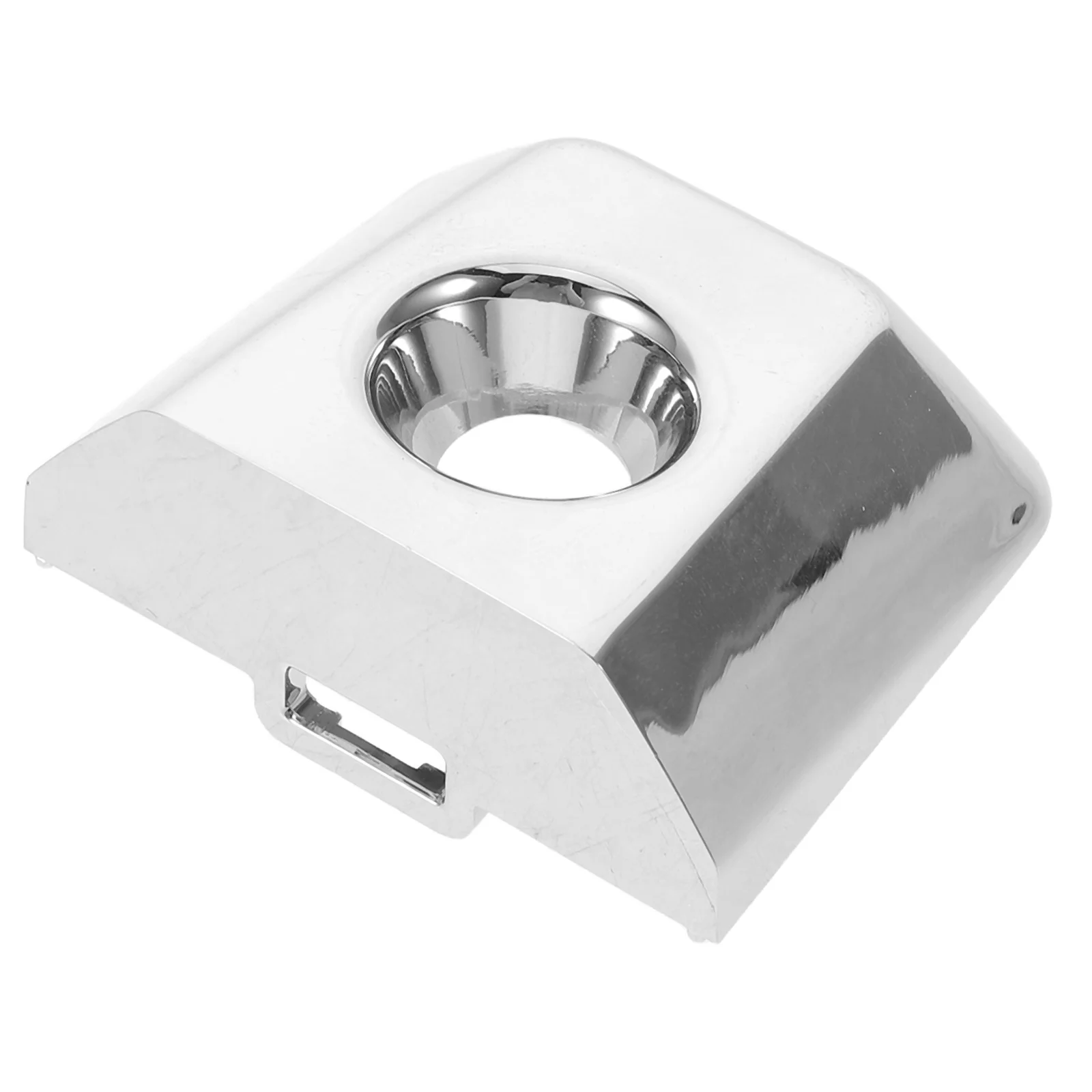 

Front Left Exterior Door Handle Key Hole Bezel Cap Plastic Car Key Hole Cover Driver Side Lock Trim Replacement for Front Driver