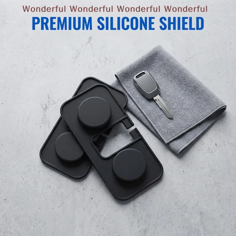 

Car Door Buffer Cushion 4Pcs Silicone Shockproof Self-Adhesive Pads Waterproof Car Anti Collision Bumper Protection