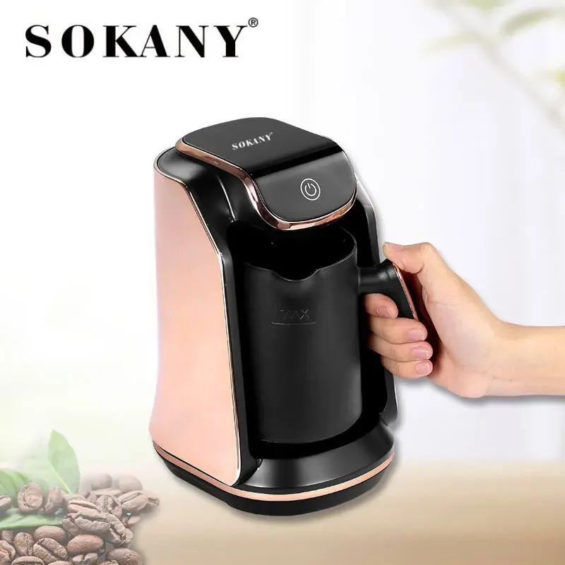 GMSOKANY 0135 500ML 600W Electric Arabic Coffee Maker Pot High Quality Electric Travel Turkish Coffee Makers