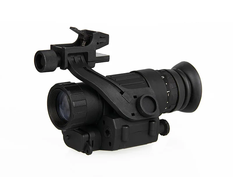 Imagem -04 - Visão Noturna Digital Pvs14 ir Visão Noturna Monoturmas com J-arm para Capacete Picatinny Trilho Adaptador para a Noite Patrulha Caça