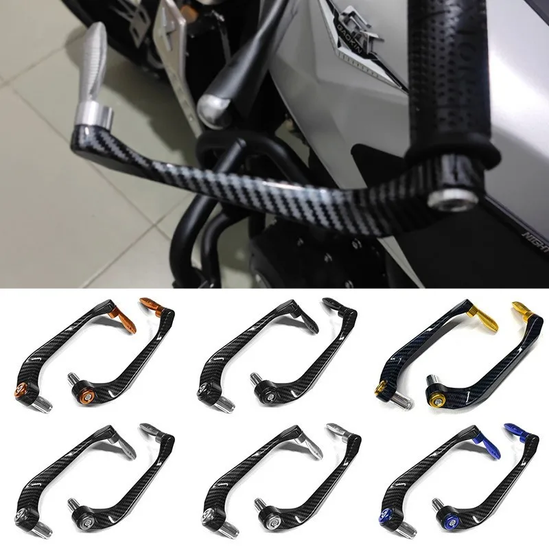 

Cnc Aluminum Alloy Motorcycle Handlebar Brake Clutch Lever Hand Protector Modification Accessories