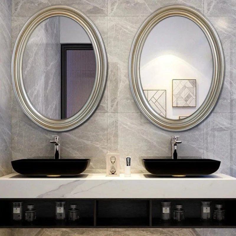 Dressing Table Luxury Mirror Living Room Decoration Girls Modern Aesthetic Mirror Funky Vintage Spiegel Wand Home Decorations