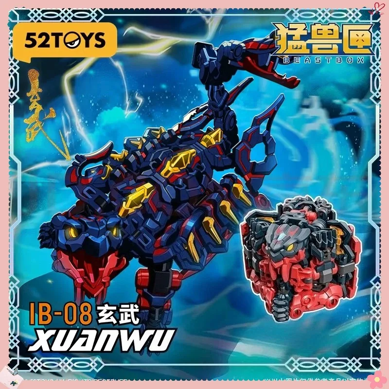 

Beastbox 52TOYS IB-08 XUANWU Anime Transformation Mecha Assembly Model Kit High-quality collectible Gift toys for kids
