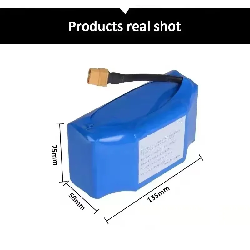 الأصلي 36 فولت 4.4Ah بطارية ليثيوم قابلة للشحن 10S2P 4400 مللي أمبير 18650 الكهربائية الذاتي سكوتر التوازن Hoverboard بطاريات #4