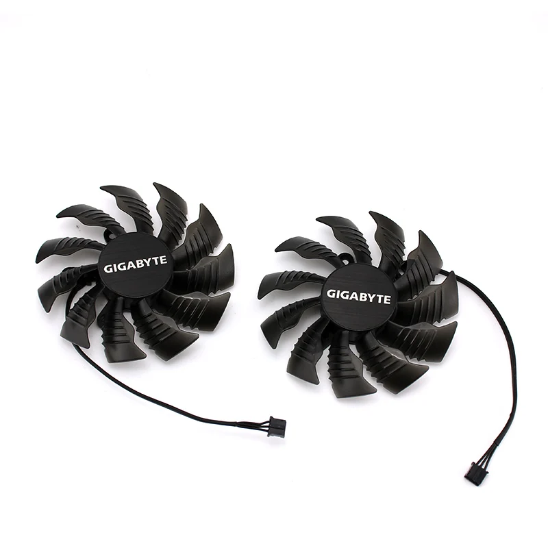 Ventilador de refrigeración para tarjeta de vídeo gráfica, accesorio Original para Gigabyte GTX950 GTX960 GTX970 GTX1050 RX560, DC12V 3 pines, T129215SU PLA09215S12H, nuevo