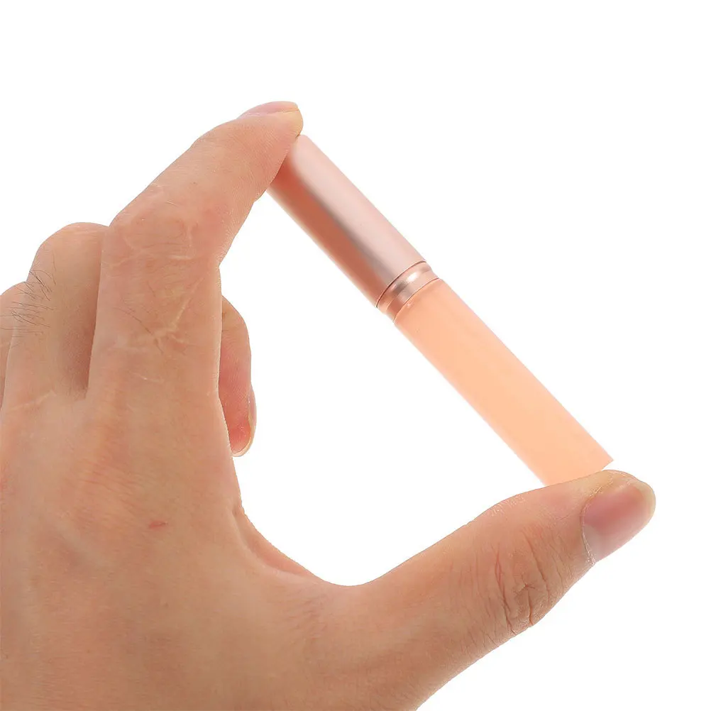 

4Pcs Silicone Lip Brush Reusable Portable Travel Lipstick Applicator Multi-Use Lip Balm Makeup Brush Soft Round Head