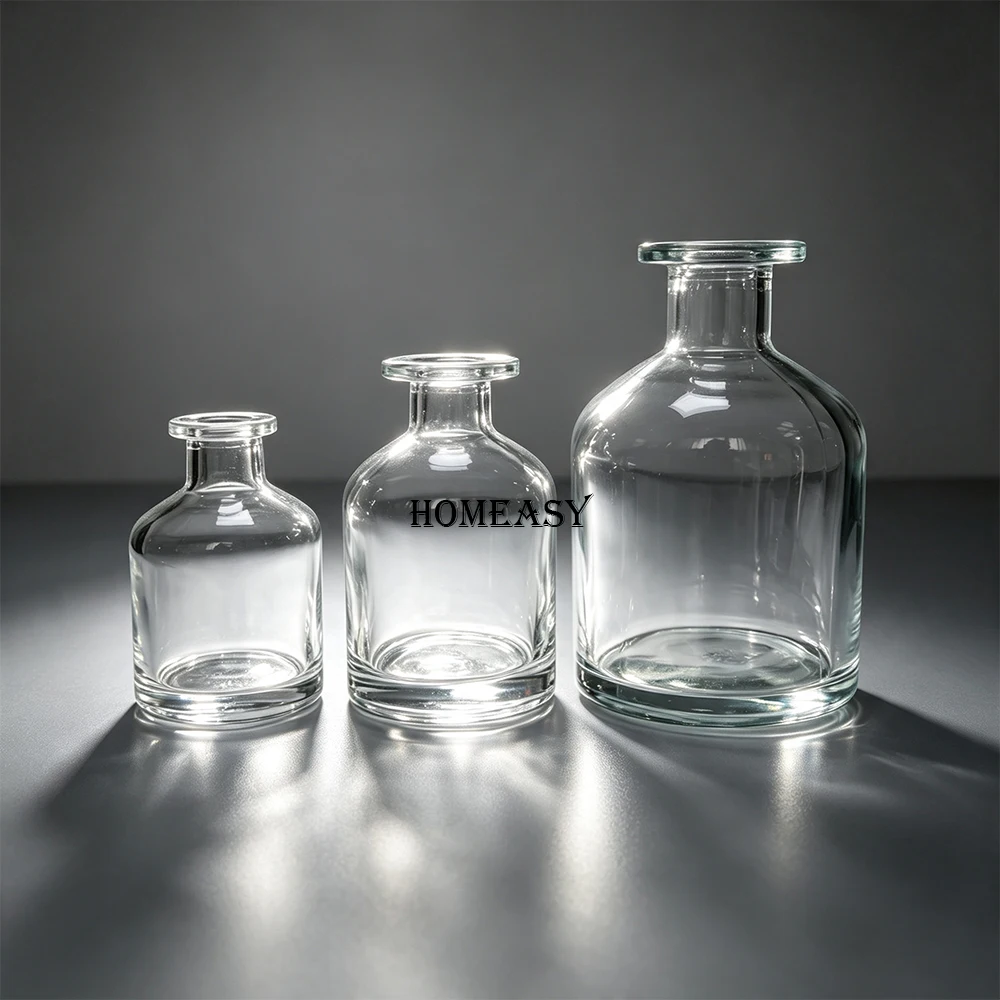 Empty Clear Glass Reed Diffuse - Home Fragrance Reed Diffuser ulasan dan harga