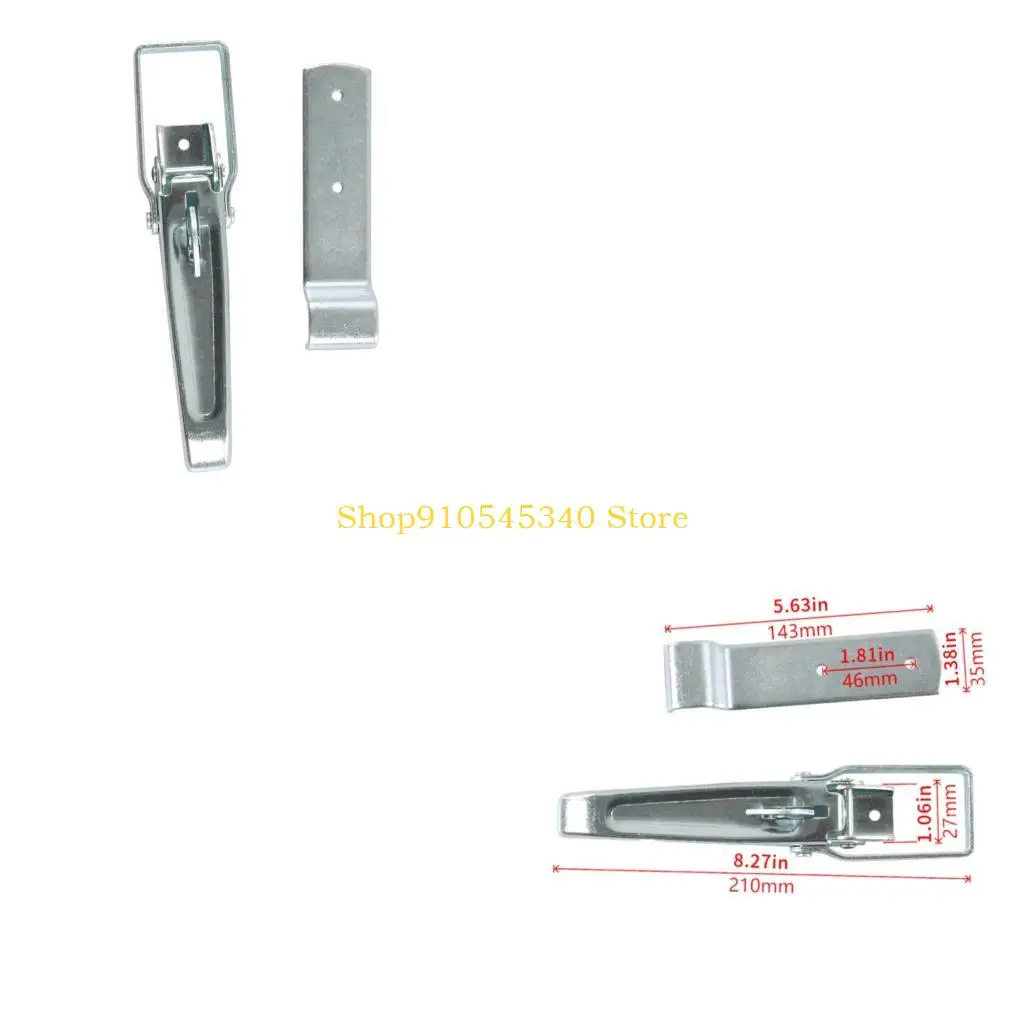 U2JA Global Door Locking Grip For Trailers Strong Metal Secure Easy Installation Journeyer Addition