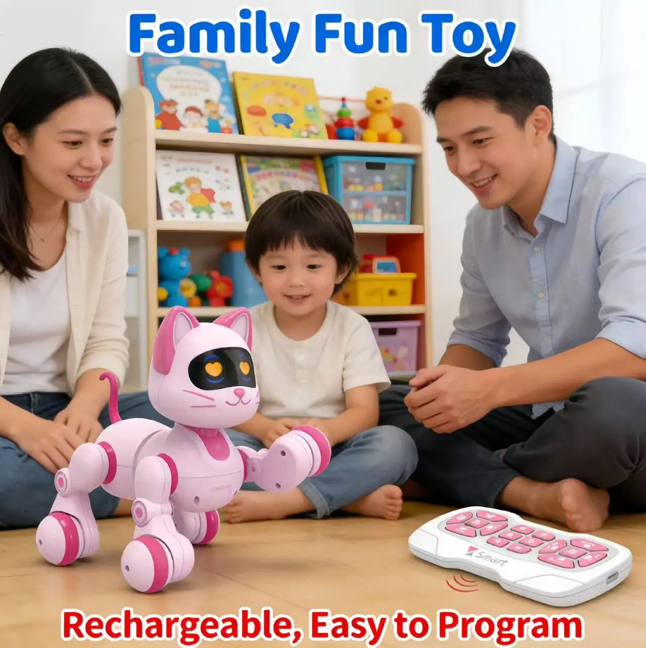 

Новинка 2025, интеллектуальная машина, танцующая собаку, детская игрушка-головоломка, электронная машина, подарок для маленького мальчика и кошки