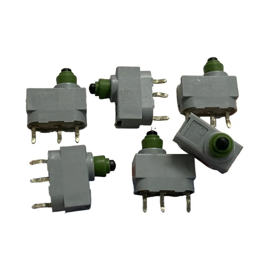 1PCS Gold-Plated Silver Lock Head Ignition Switch Microswitch Button Switch Touch Switch With/Without Handle