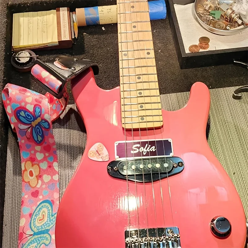 [Custom] Personalized Decorative Plaques | Smooth-Surface Laser-Engraved Speaker Nameplates | Guitar Headstock Nameplates view 4