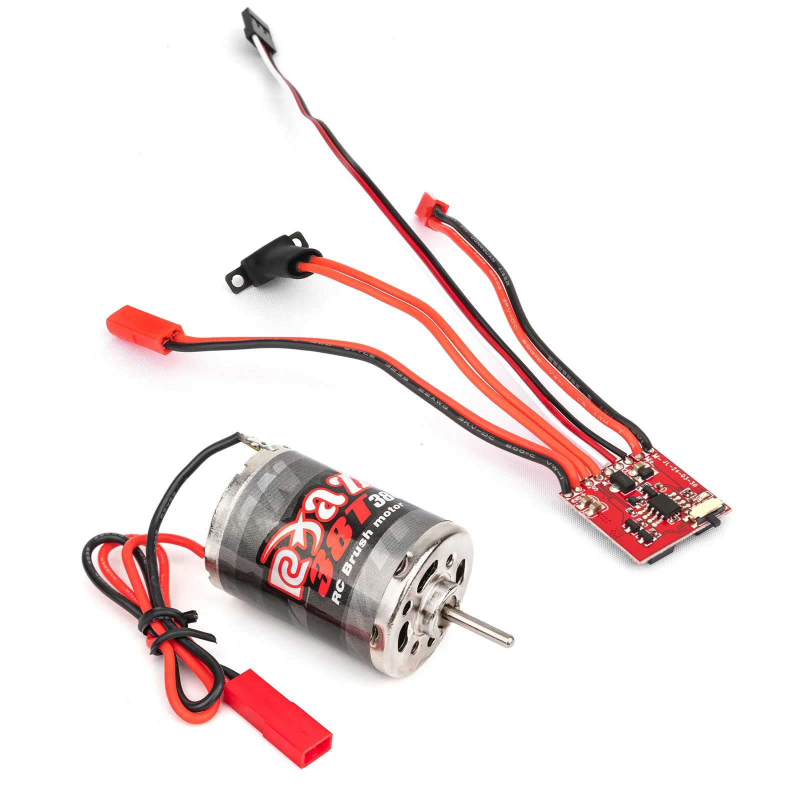 370 380 390 Bürstenmotor Gleichstrommotor 30A KIT für 1:10 1:12 1:14 1:16 1:24 RC Monster CRAWLER AXIAL SCX24 B17 TAM54393 B17 TRX 7075 – Detail 9