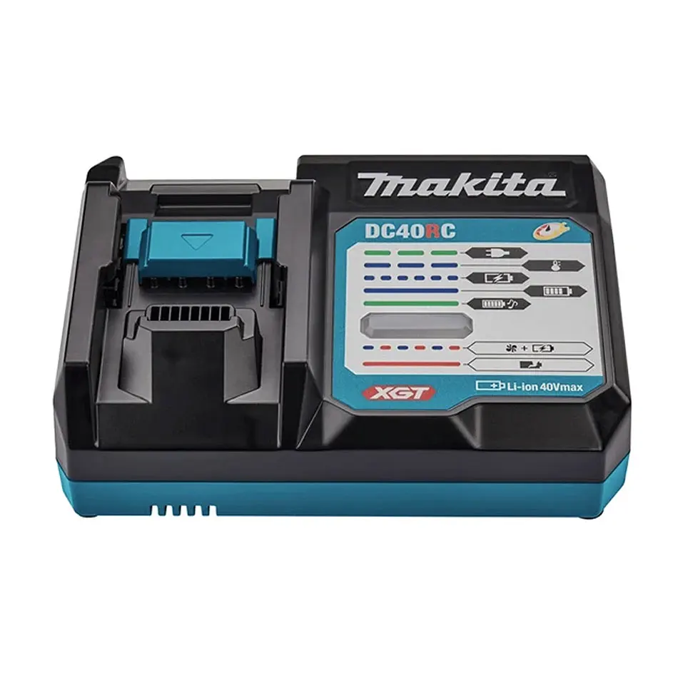 40V DC40RA original Makita Max XGT fast optimized charger digital display 40V Lithium ion battery charger dual fan design DC40RC