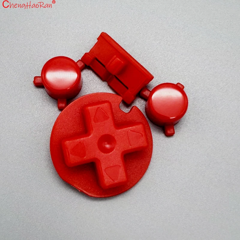 1 Juego de piezas de repuesto de reparación de alta calidad 4 en 1 para consola de juegos GAMEBOY POCKET GBP, botones de colores