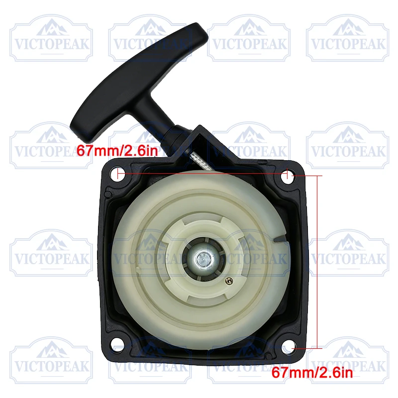 Avviamento a strappo Easy Pull per motore decespugliatore a benzina 43CC 49CC 52CC