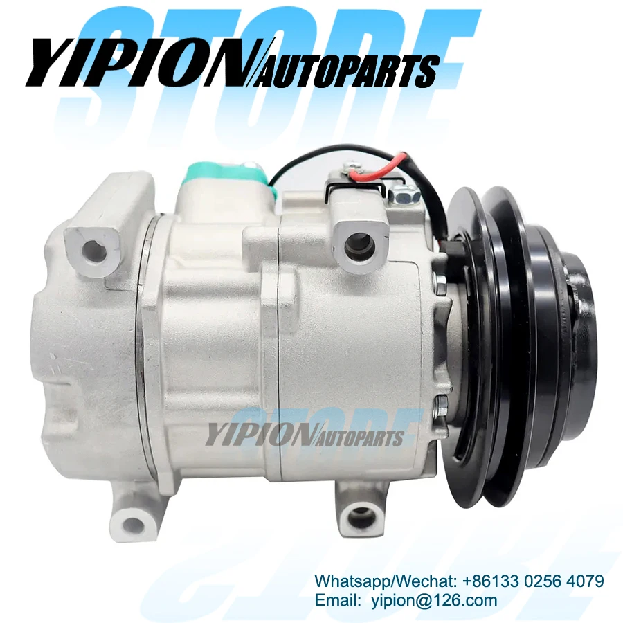 

FOR KIOTI TRACTOR AC A/C Compressor DV9 1GRV 12Volt PN TE16-0023A TE160023A T5525-50814 5M021-033