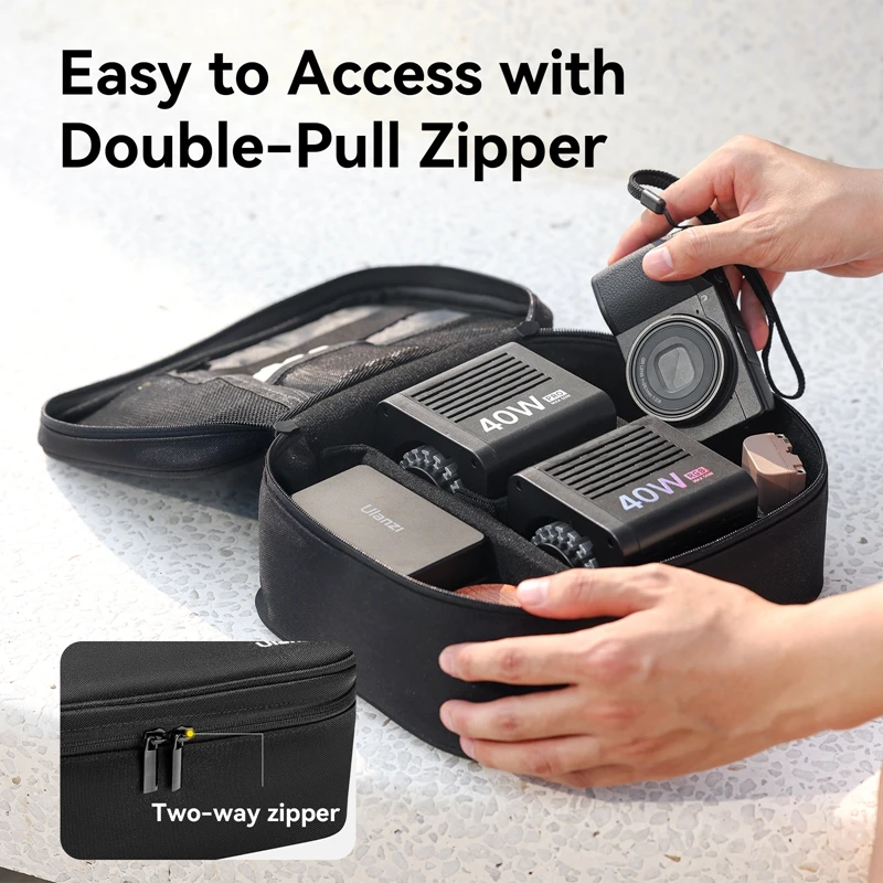 Ulanzi OM-02 uniwersalne akcesoria torba do przenoszenia z wyjmowaną przegrodą wodoodporną torba fotograficzna do akcesoria do aparatu