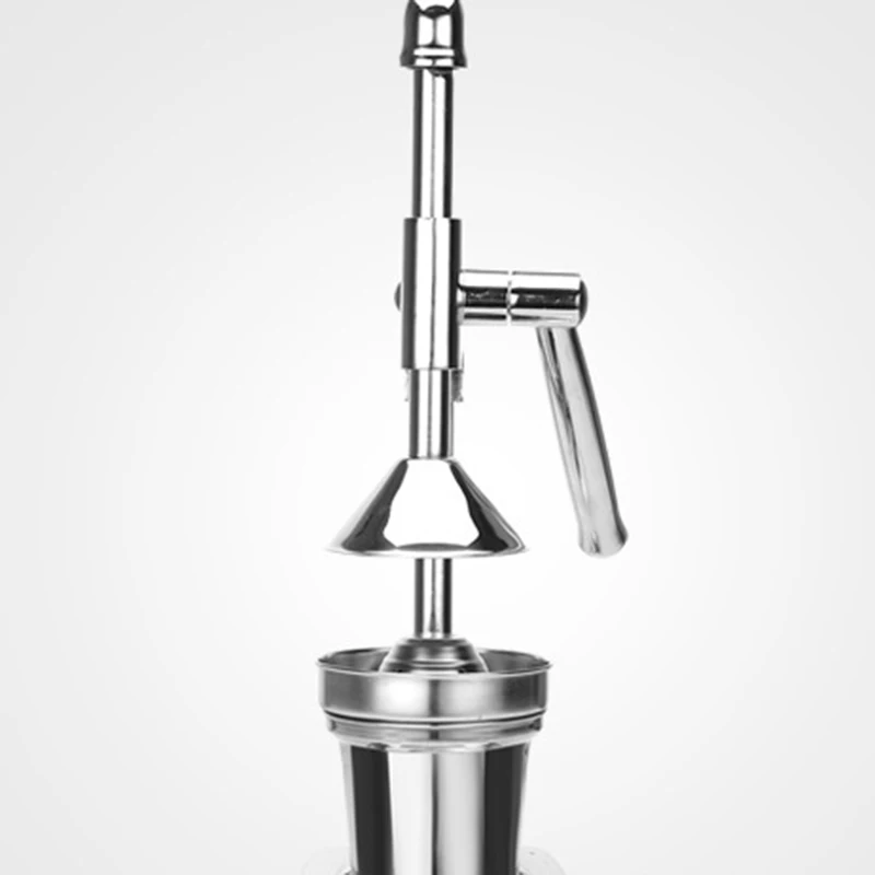 عصارة فواكه من الفولاذ المقاوم للصدأ محمولة باليد، صانع عصير فواكه البرتقال، خلاط صنع العصير، كوب أدوات المطبخ