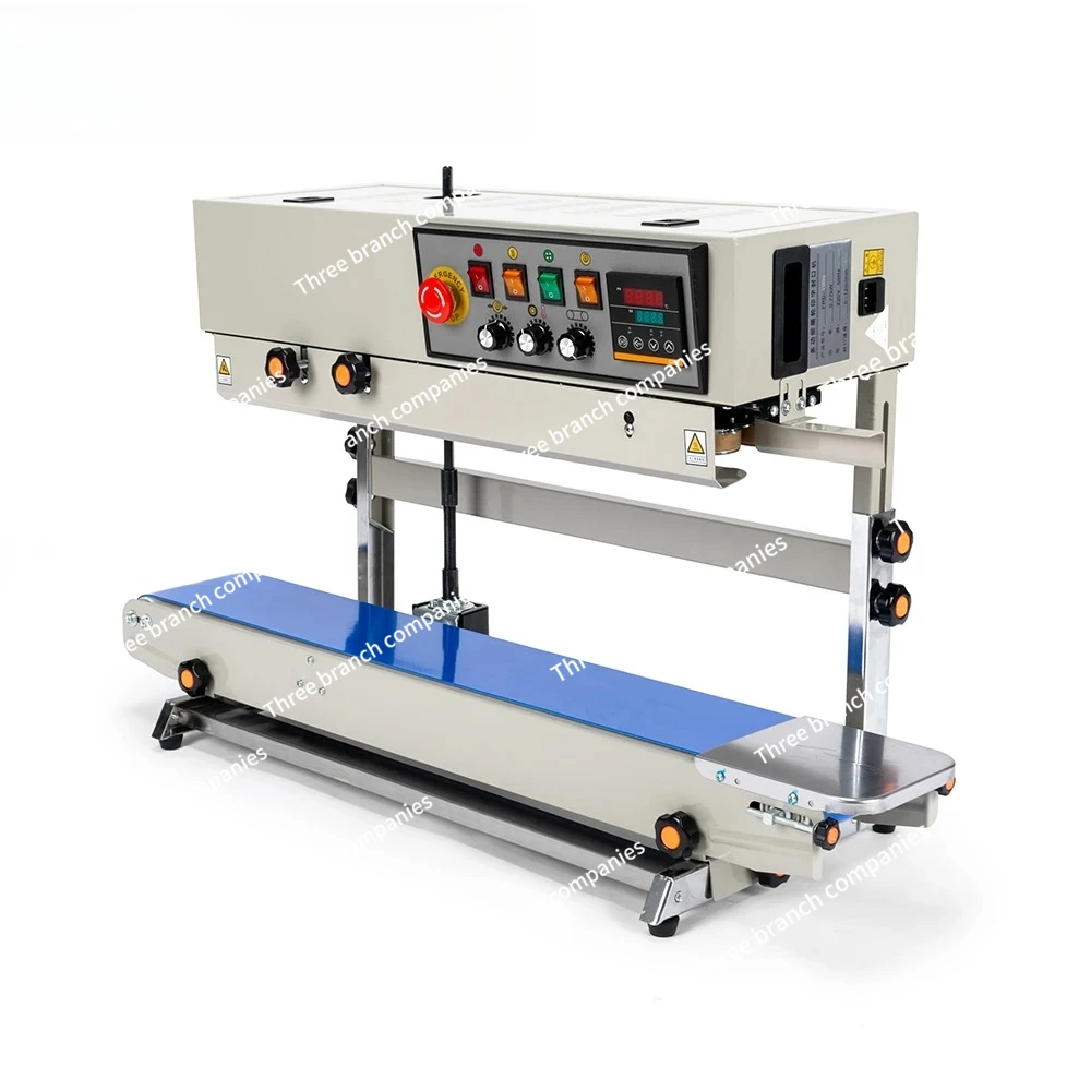 

YOUNGSUN Vertical Automatic Plastic Film Bags Heat Sealing Machine Ink Roll Date Print Continuous Band Sealer Machine