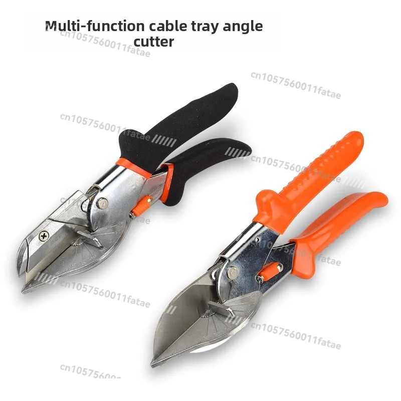 Electrician Angle Scissor 45 Degree Trunking Cutter 90 Degree Angle Carpentry Edge Banding Buckle Scissor Decoration