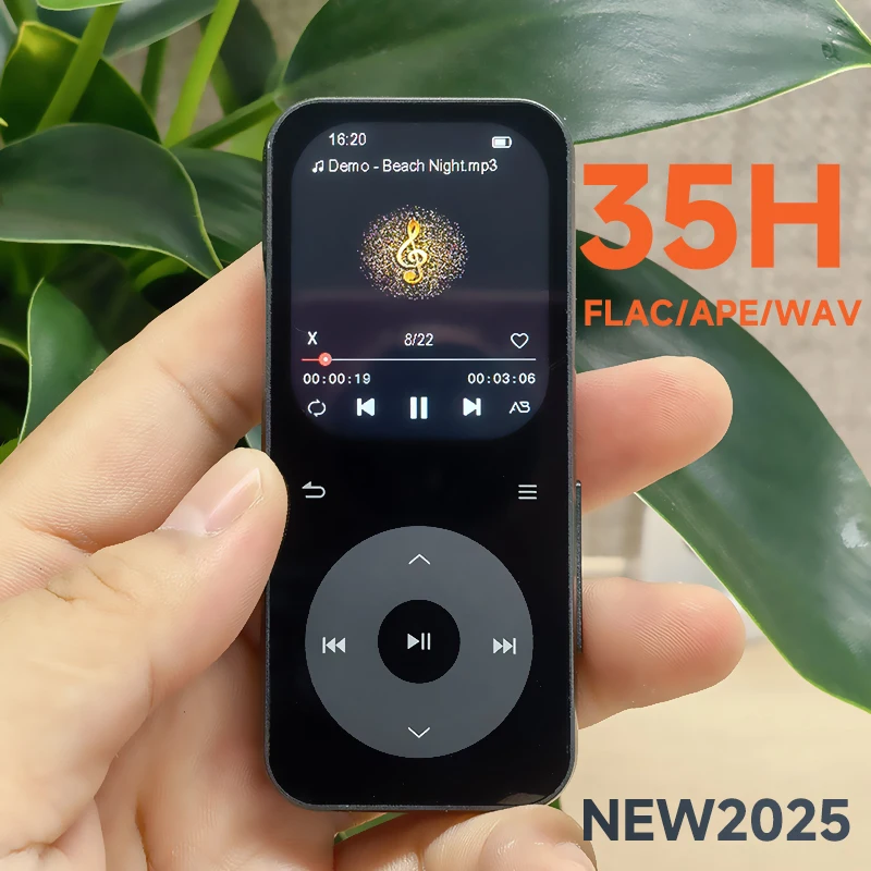 

Famue BL15 Portable Mini MP3 Player - 2.0 Inch Screen & Metal Body, Bluetooth 5.3, 35H Long Playtime, Expandable TF up to 320GB