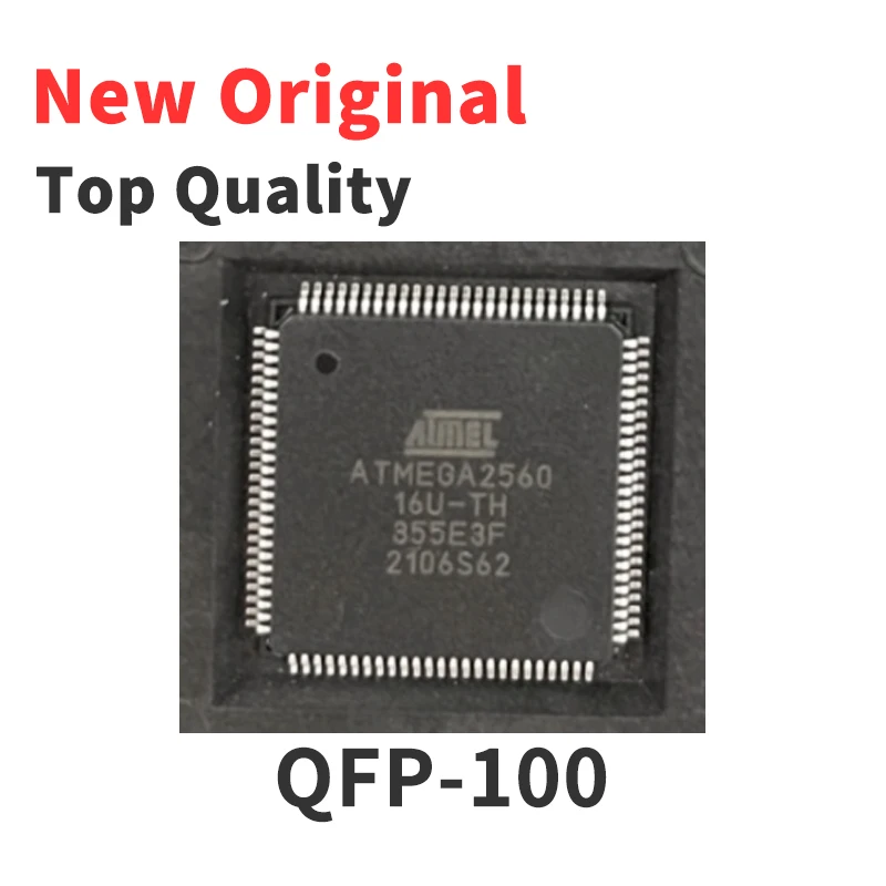 (1 Piece) ATMEGA2560-16AU ATMEGA2560-16AUR ATMEGA2560V-8AU ATMEGA2560V-8AUR QFP-100 New Original Chip IC