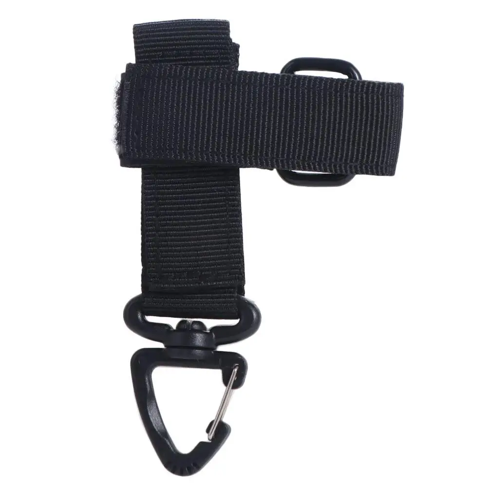 

Triangle Quick Release Gloves Hook Rotatable-hanging Head Adjustable Camping Carabiner Durable Protect Backpack Key Hook