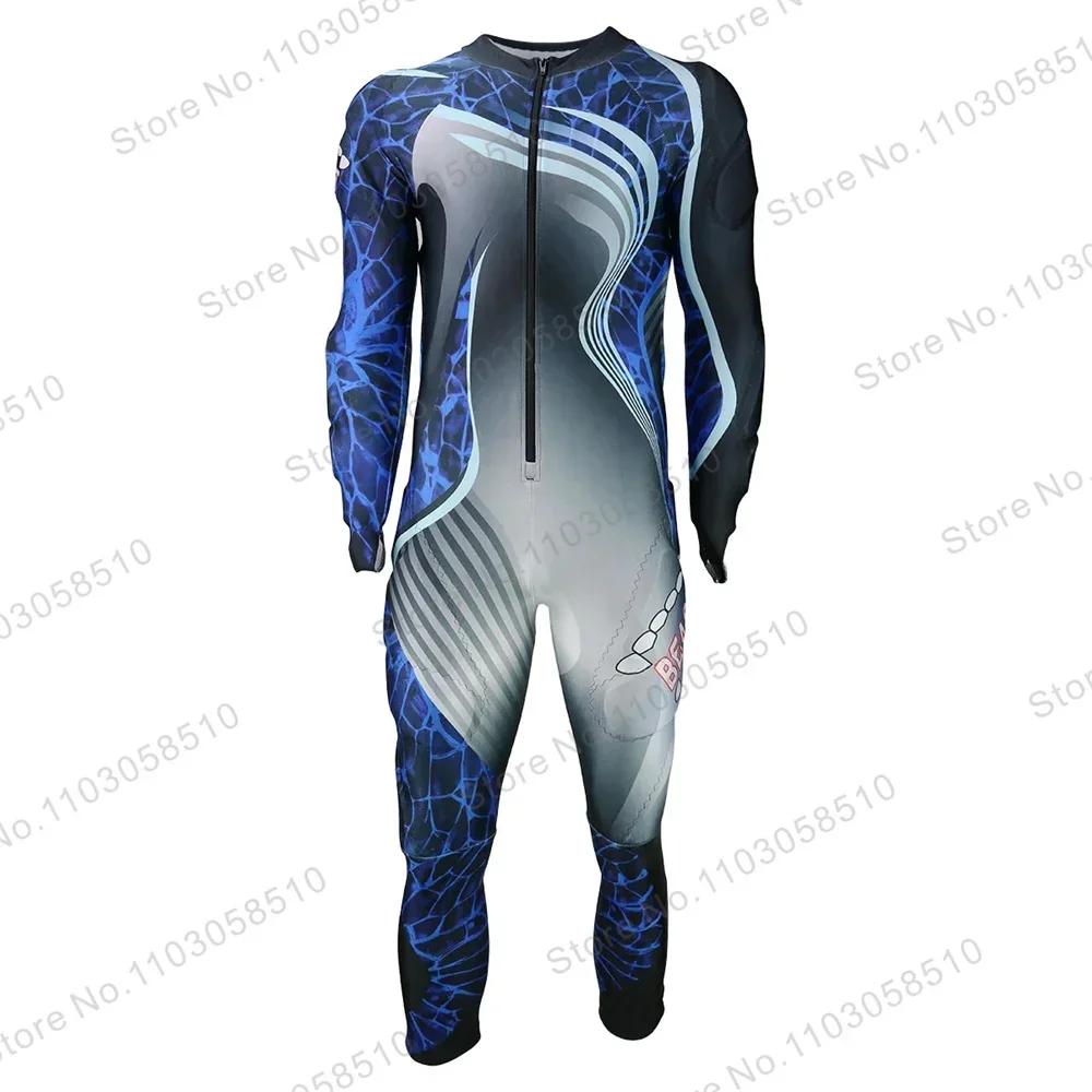 2023 New BEAST Top Gun GS Race Suit Performance GS MEN Race Ski Suits Winter Flange Jumpsuits One Piece Downhill Speed GS Set
