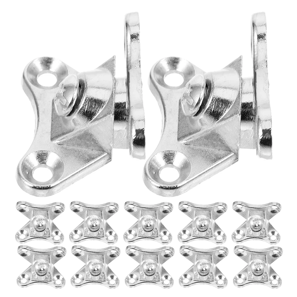 

24Pcs Durable Nickel Plated Butterfly Corner Bracket L Shaped for Furniture Cabinets Shelves Chairs Beds Easy Installation