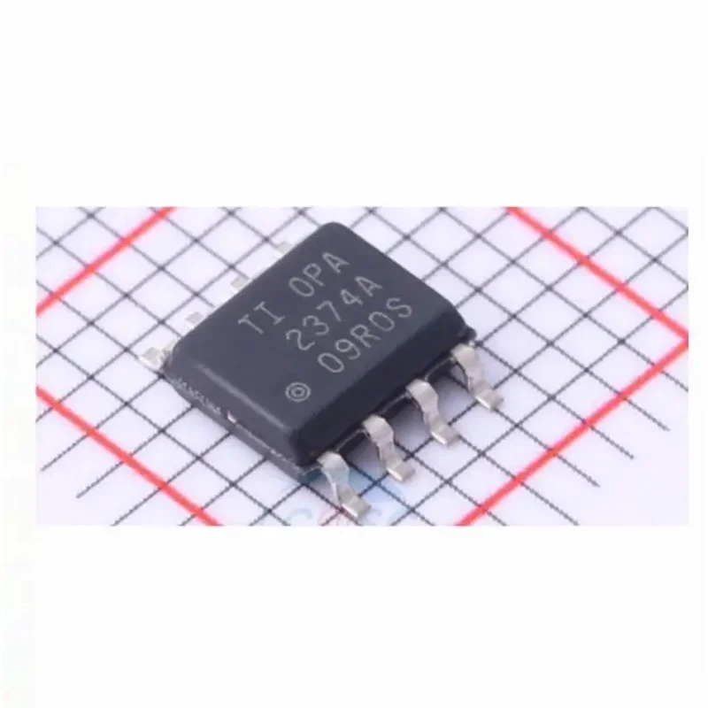 10PCS New original OPA2374AIDR OPA2374A SOP8 (Electronic Component)