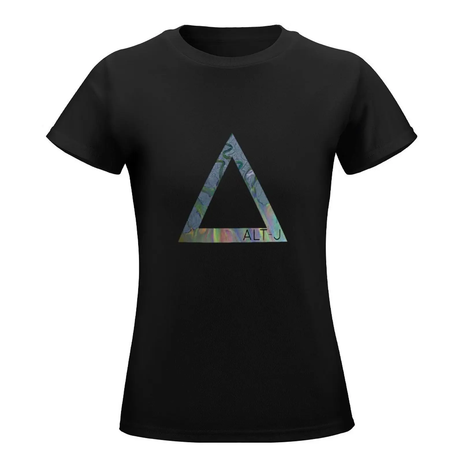 alt j T-Shirt funny customizeds plus size tops t-shirt dress for Women graphic