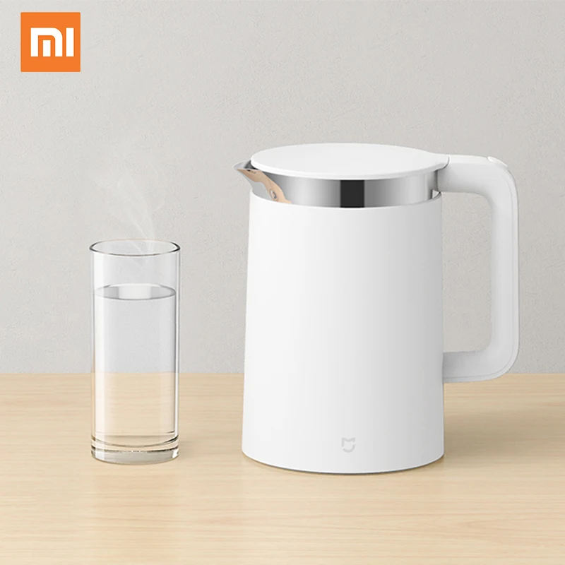 Xiaomi Mijia Constant Temperature Electric Kettle Pro Intelligence Led Display Five Thermos Modes 220v Quiet Kettle Tea Coffee