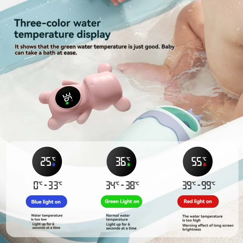 Baby Water Thermometer Baby Bathing Water Temperature Infant, Only Electronic Thermostatian Digital Display