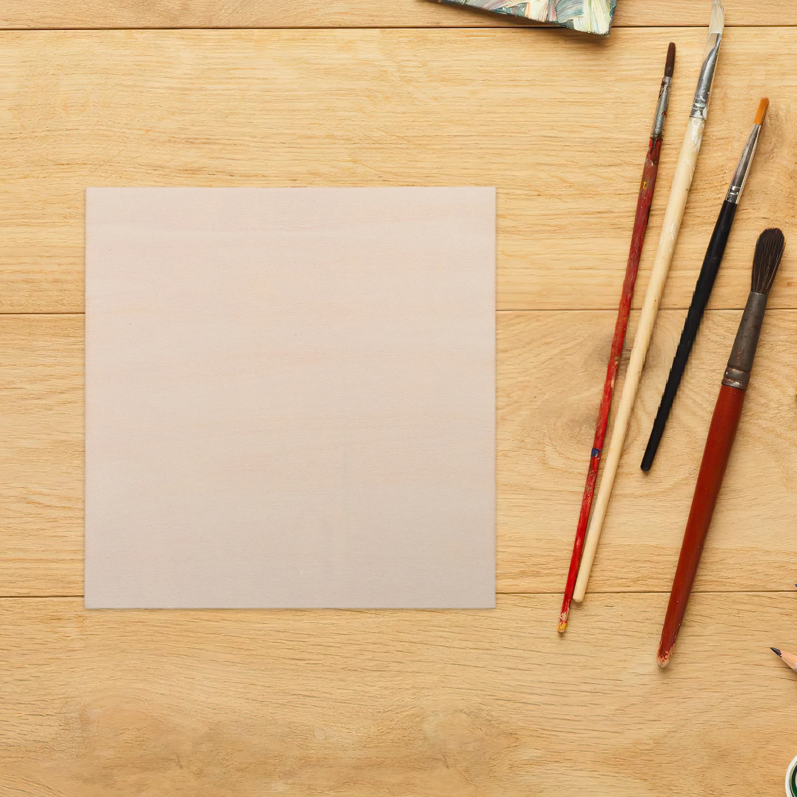 

20Pcs Wood Pieces for DIY Crafts Basswood Sheets Easy to Paint and Draw Childrens Creative Expression Wooden Cutouts