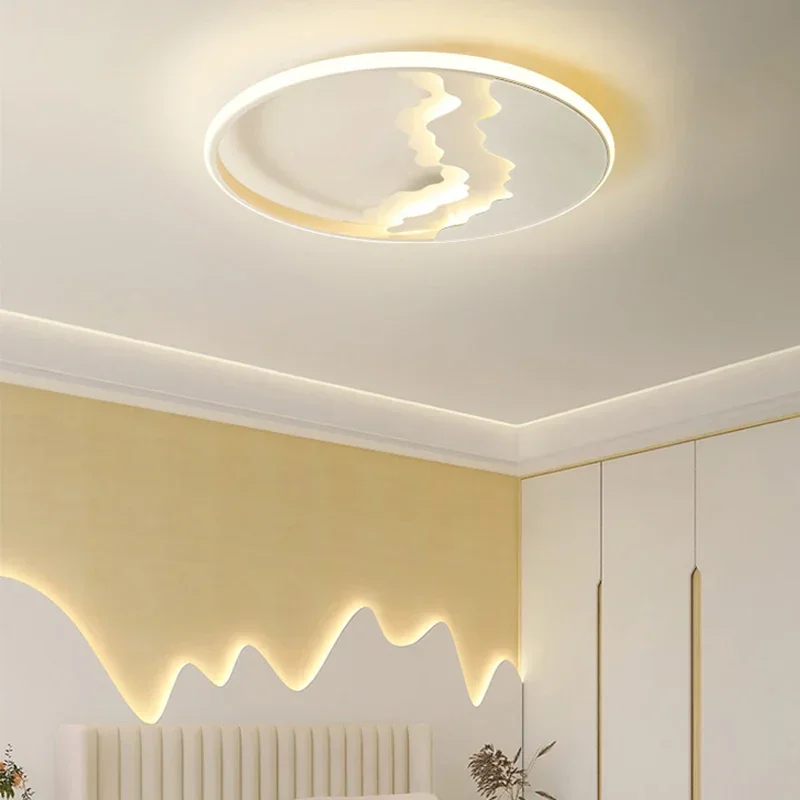 

Modern LED Round Ceiling Lamps For Living Room Dining Room Bedroom Ceiling Lights Creative Home Decoration Lighting Fixture