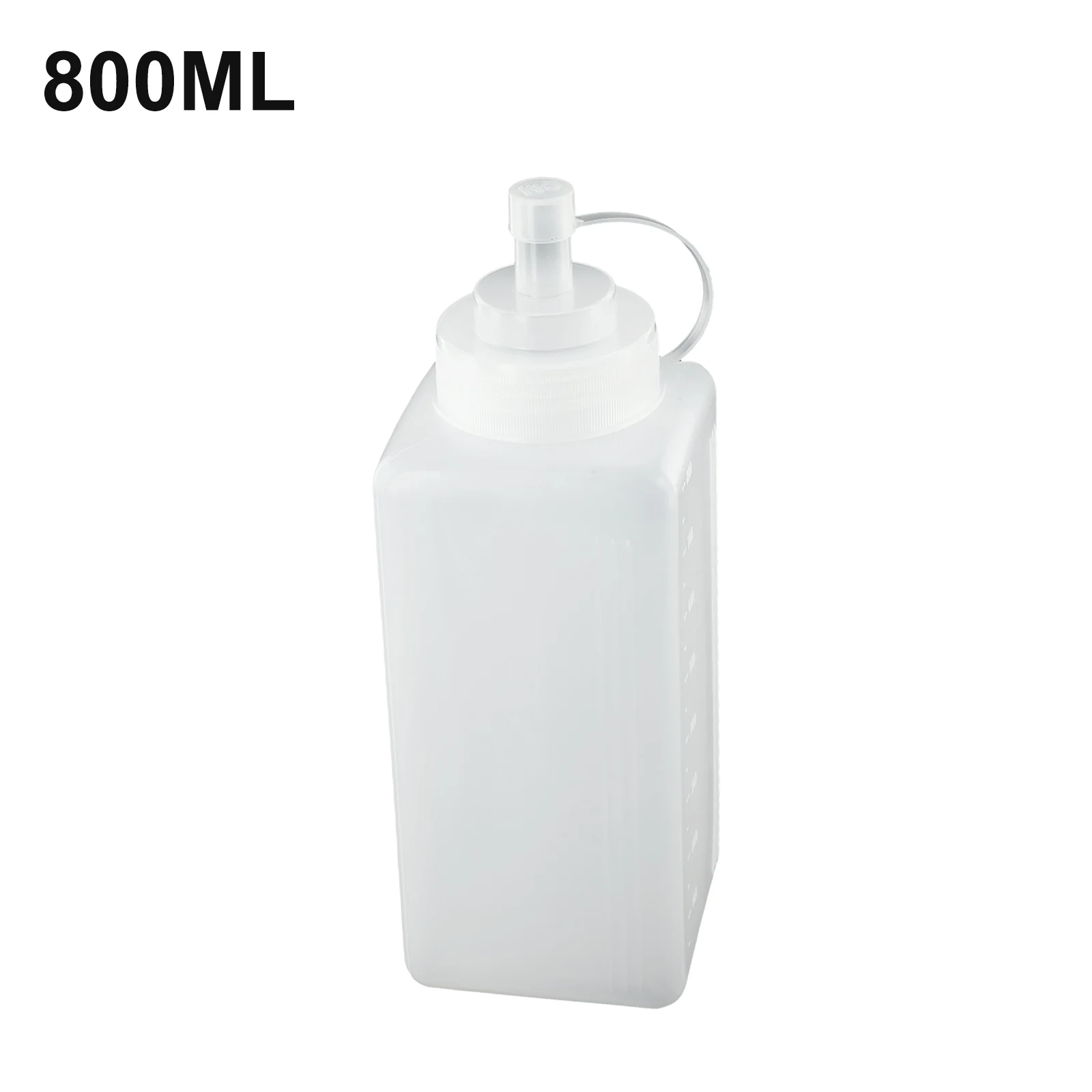 Plastic Squeeze Sauce Bottle Dressing Bottle 800/1000ML Large Diameter Dustproof Kitchen Seasoning Bottle Gadgets