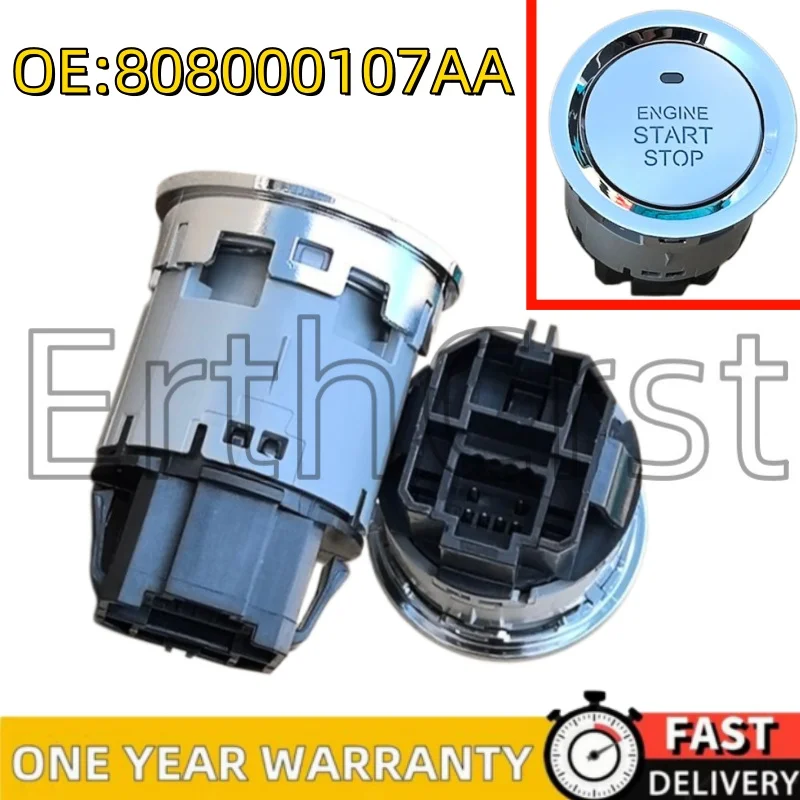 808000107AA Applicable to Chery Tiggo 7 8 5X EXEED LX Arrizo 5 EX Tiggo 8 PLUS One click start switch Ignition button switch