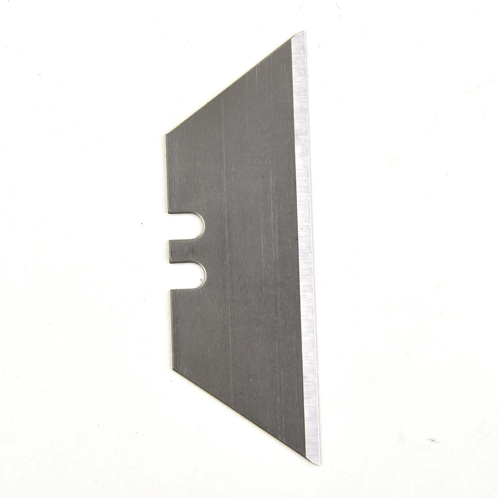 10 ชิ้นใบมีดพิเศษวัสดุเหล็กยูทิลิตี้ Trapezoid ใบมีดเปลี่ยน DIY Art Craft เครื่องตัดเครื่องมือใบมีดสําหรับตัด