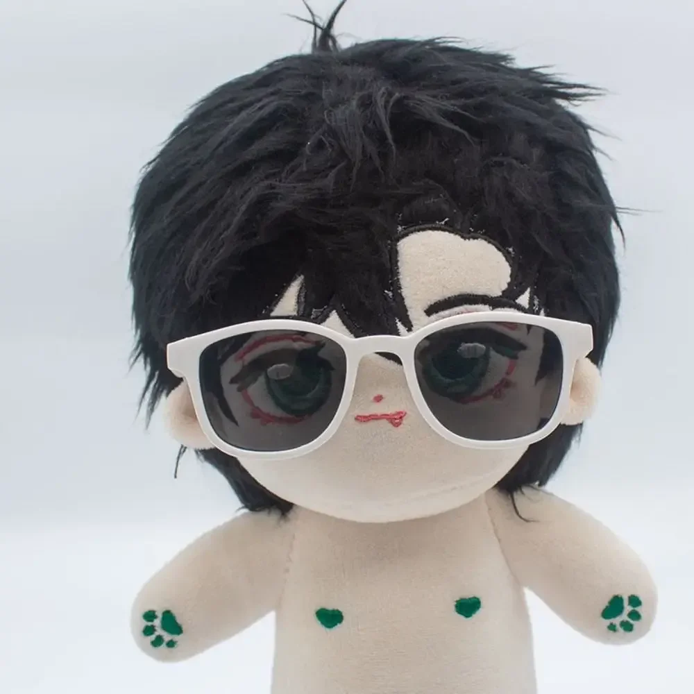 9.5 センチメートルメガネ服ファッションラウンドフレーム人形メガネかわいい 15 センチメートル/20 センチメートル綿人形/1/3 1/4 BJD 人形用