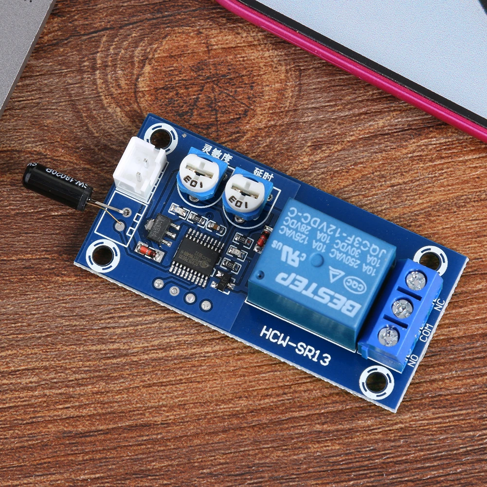 أجهزة استشعار الاهتزاز التتابع التبديل حساسية وحدة تبديل لتقوم بها بنفسك نظام إنذار قابل للتعديل لوحة استشعار الاهتزاز