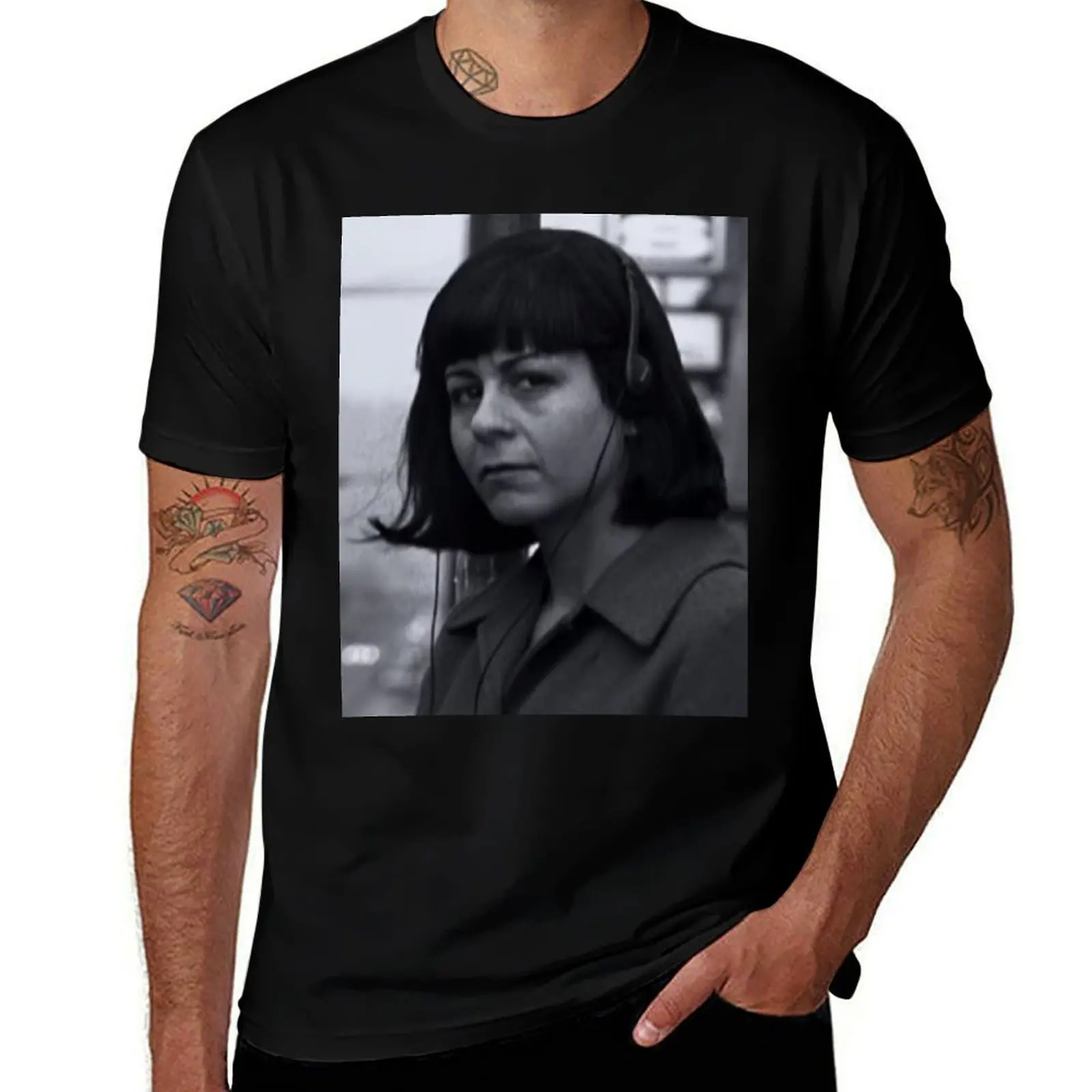 Janet weiss T-Shirt All Match Print Short Sleeve Top