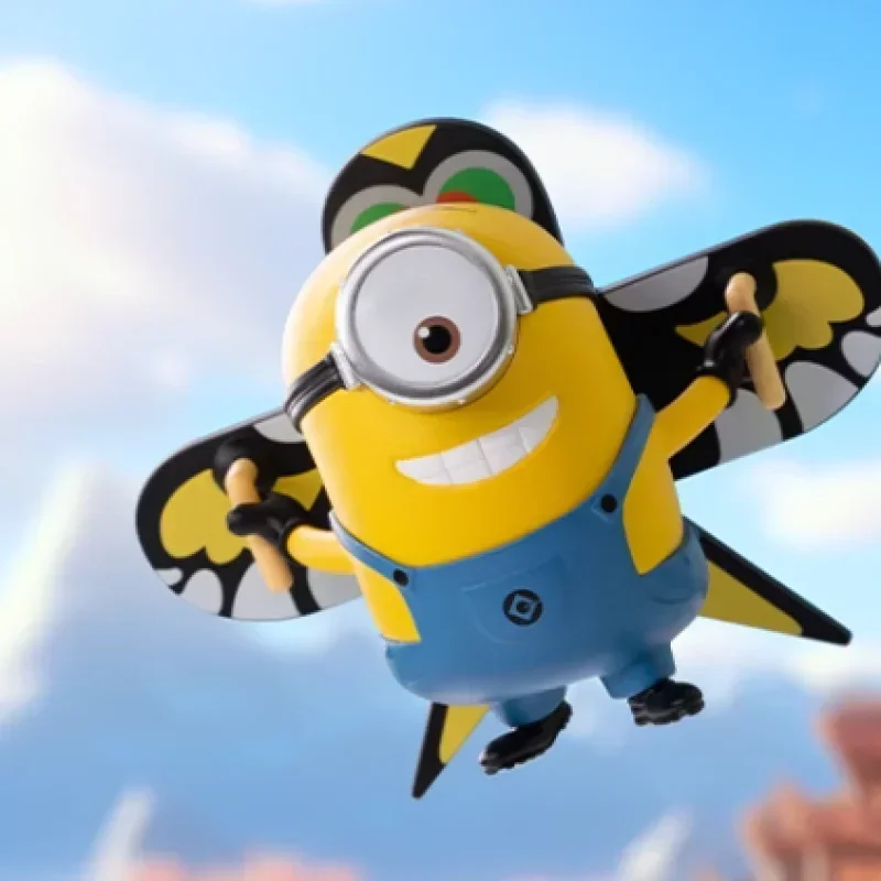 

Minions Travelogues of China Series 100% Original Blind Box Surprise Mystery Box Cute Anime Action Figure Ornaments Figurines