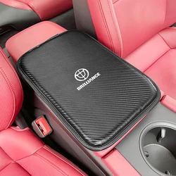 Per Brilliance V5 H530 M2 H230 V3 H320 H330 FRV Car Leather bracciolo Mat Cover Protector Pad cuscino accessori interni Auto