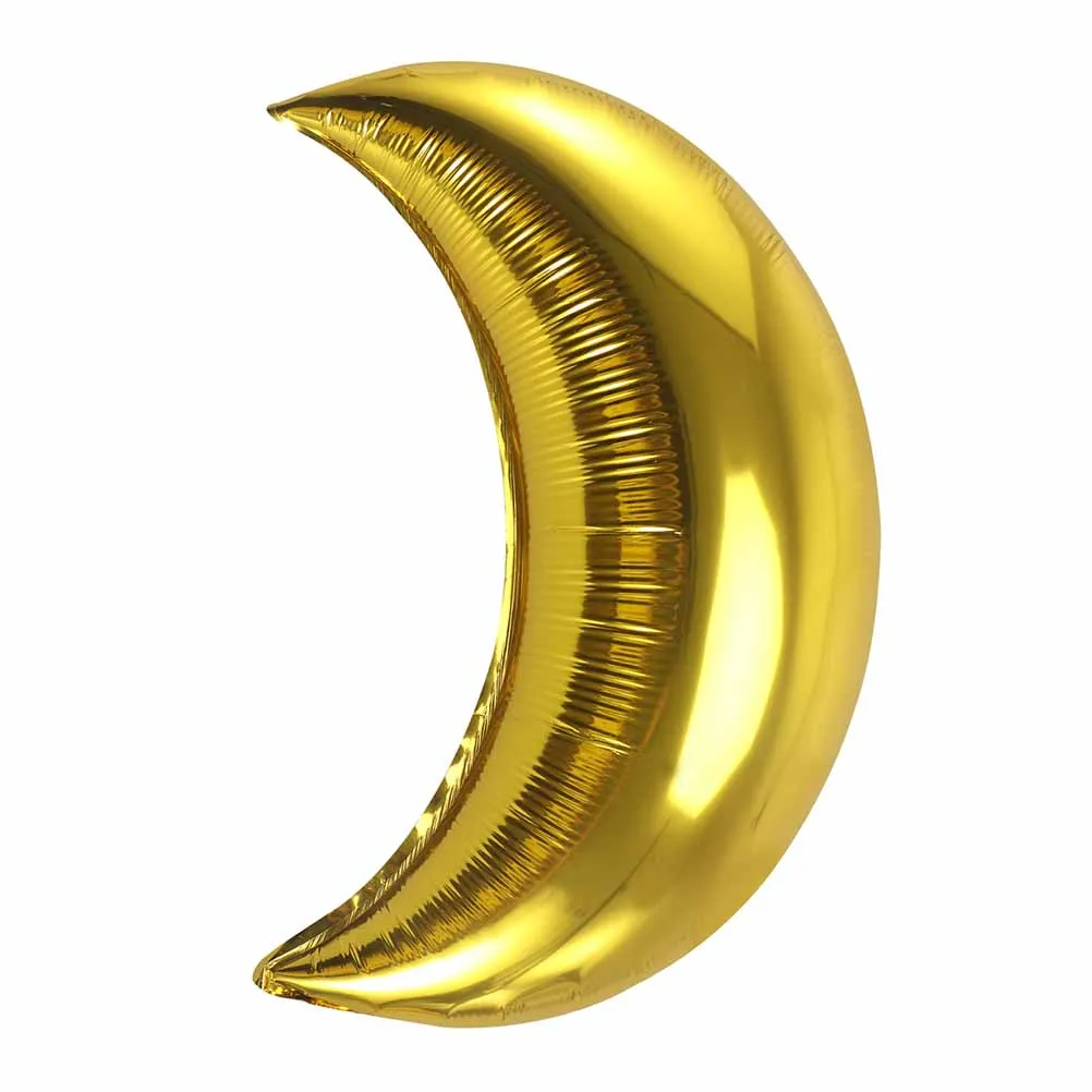 

5Pcs Moon Aluminum Foil Balloons 36 Inches Party Decorative Balloon Wedding Birthday Celebration Supplies