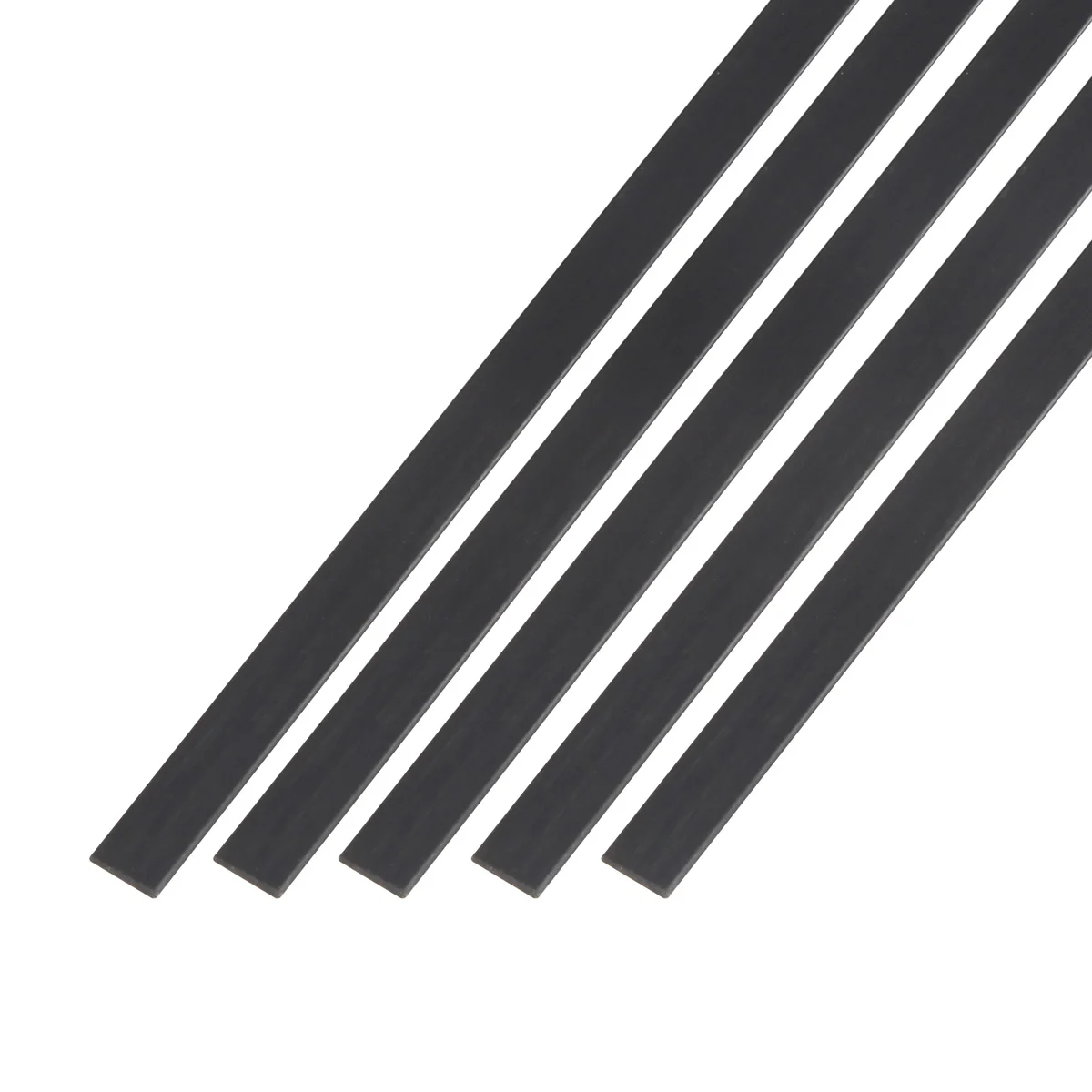 10pcs/lot 1x6mm/0.5X3mm/1x3mm/1x4mm/ 500mm Length Carbon Fiber Strip Flat Bar