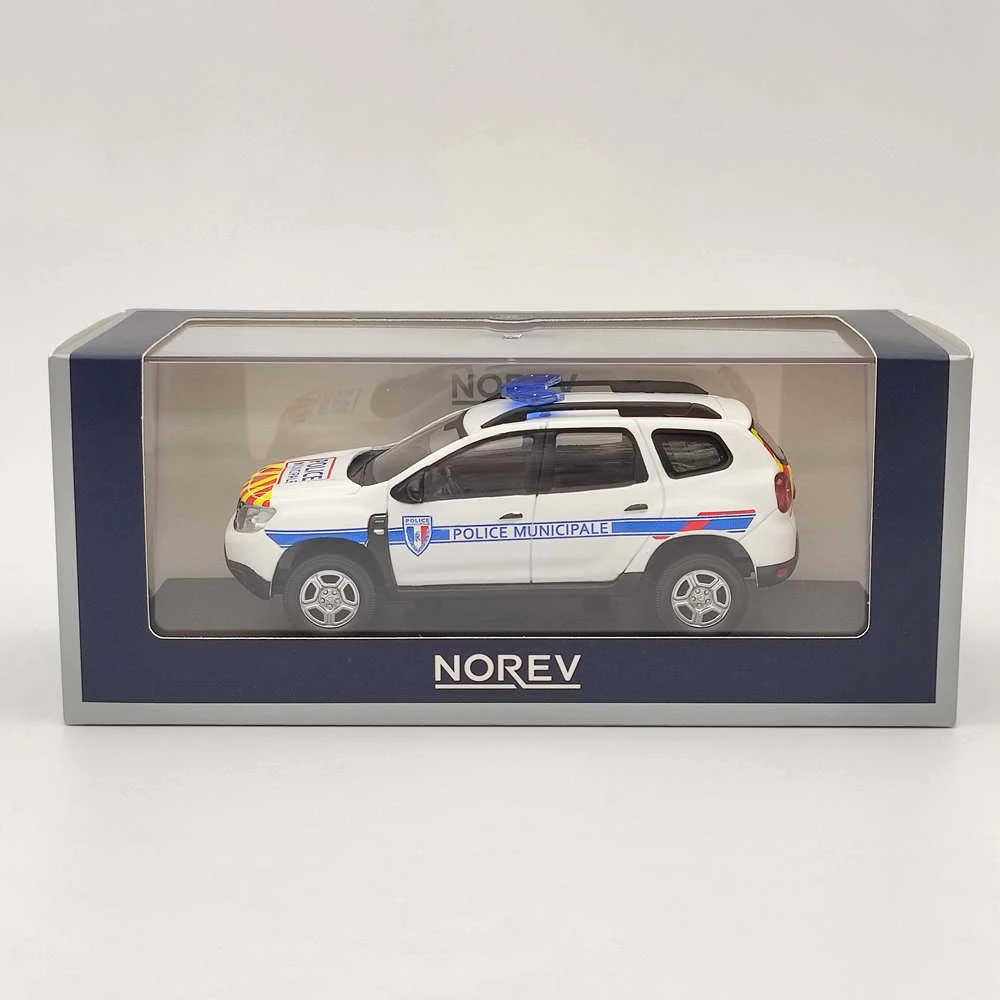 Norev Diecast Alloy 1:43 Scale Duster 2020 Police Cars Fire Trucks Model Adult Classics Nostalgia Collection Toys Souvenir Gifts