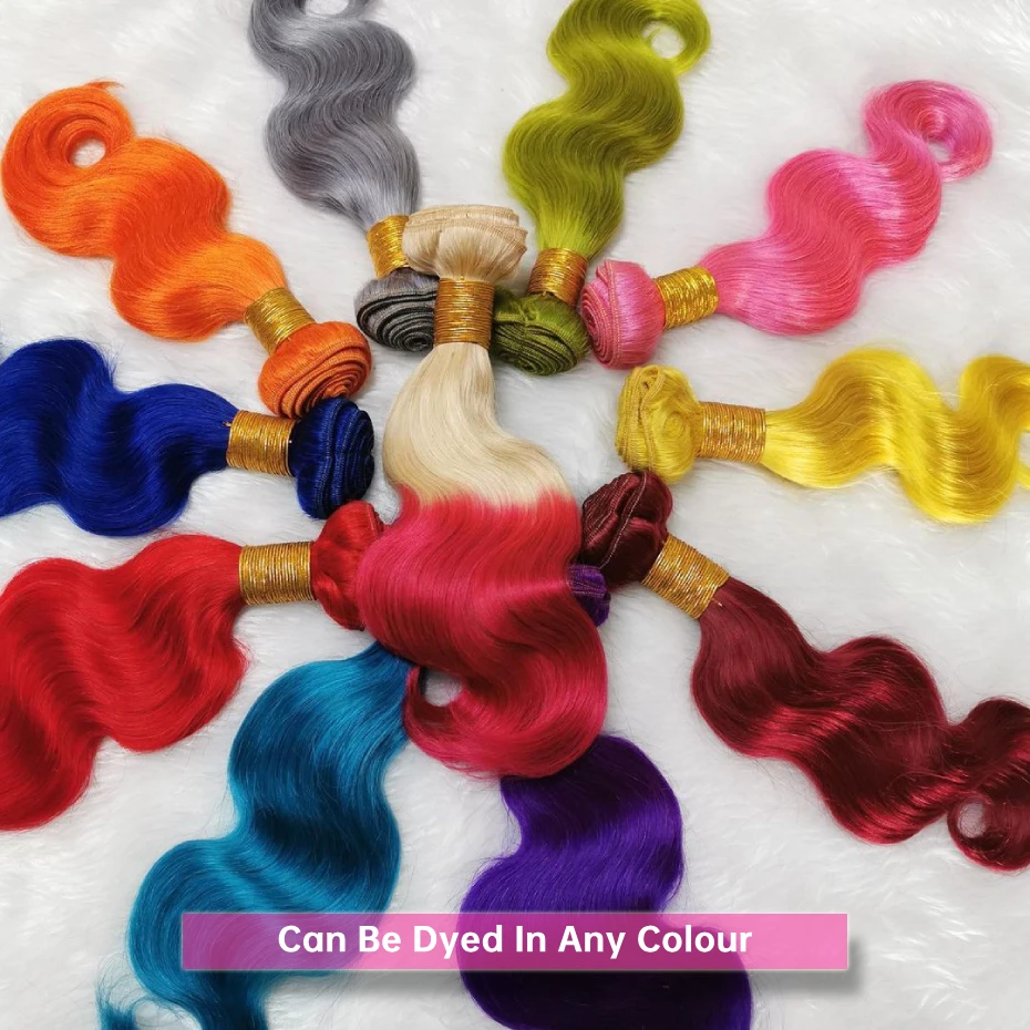 30 40 بوصة 613 العسل شقراء حزم 100% نسج على شكل شعر إنسان حزم مزدوجة المسار بيرو الجسم موجة حزم وصلة إطالة شعر طبيعي #6