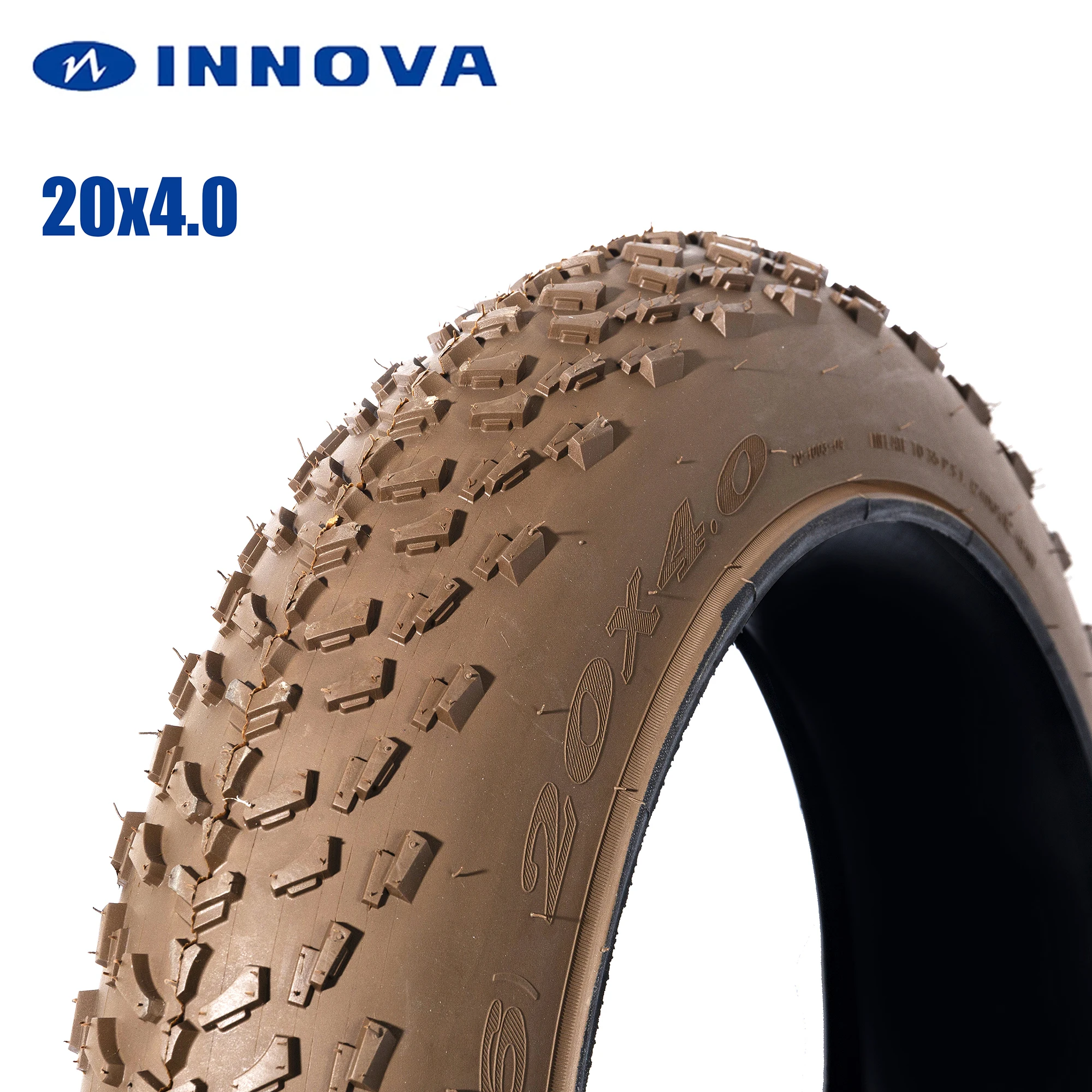 INNOVA 20x4.0 Fat Tire WIRE Snow WIRE Fat Tire Original Black Blue Green Electric Bicycle Tyre 20x4 MTB Bike Accessory and Tubes