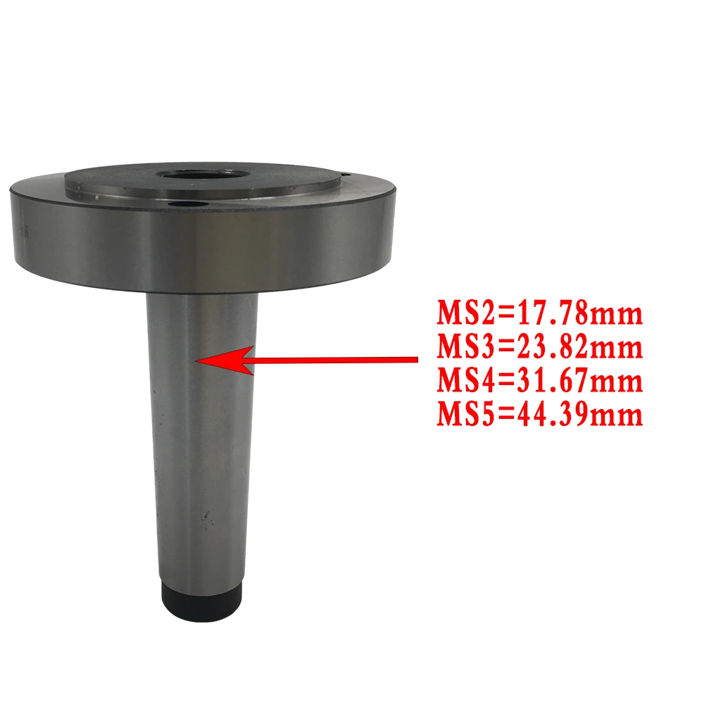 80mm,100mm,125mm,130mm,160mm Flange Connector MS2,MS3,MS4,MS5 Taper Shank for K11,K12 Series 3 Jaw 4 Jaw Chuck K11-80 K12-80